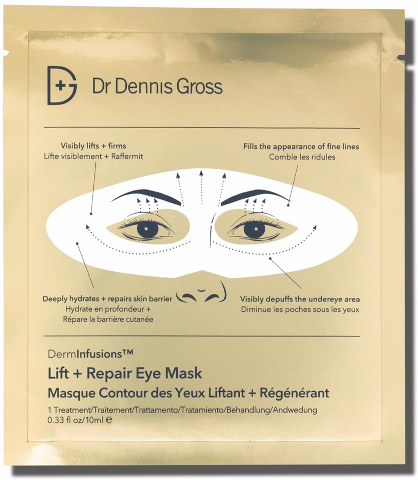 DermInfusions™ Lift + Repair Eye Mask 1 stk