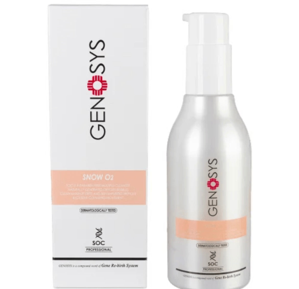 Snow O₂ Cleanser (180 ml), fra merket Genosys