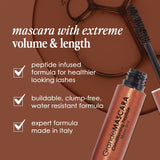 GrandeMascara Conditioning Peptide Mascara Brown 5,6g