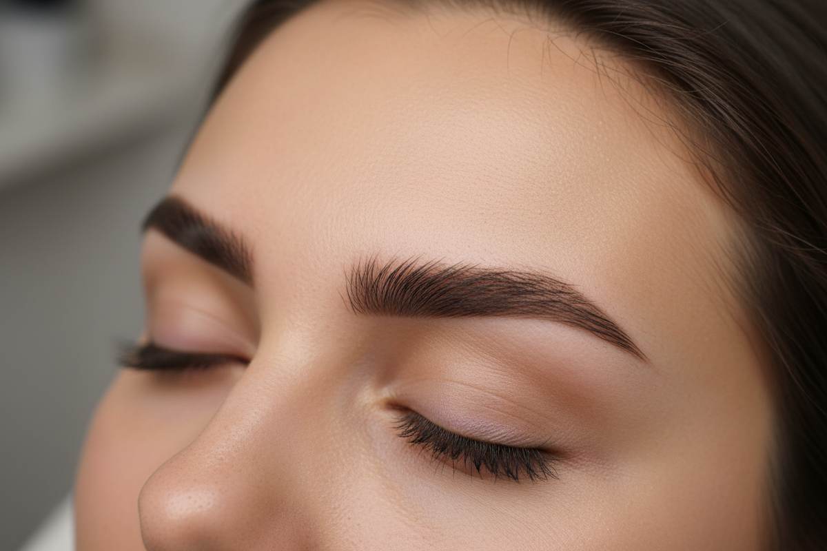 Permanent Make Up: Påfyll øyebryn etter 3-8 mnd fra første behandling hos Studio L